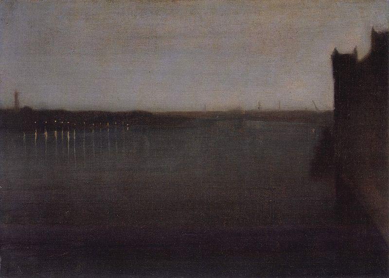 James Mcneill Whistler Nocturne in Grau und Gold, Westminster Bridge oil painting image